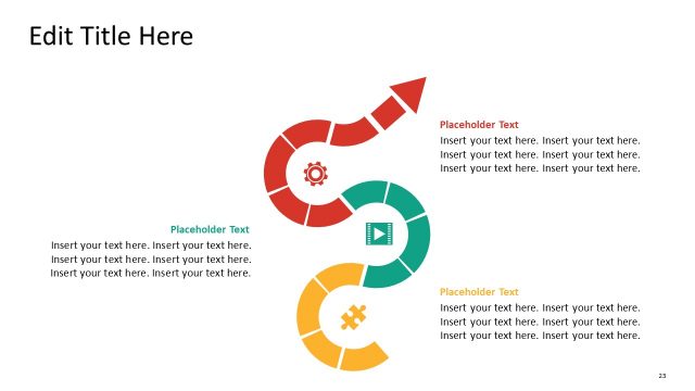 Taxi Themes Roadmap Diagram Template