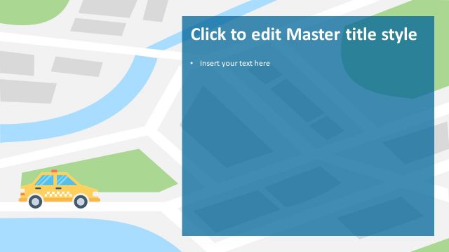 Ride Hailing Driver Map Template