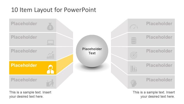 Slide 5 of Comparison Agenda PowerPoint
