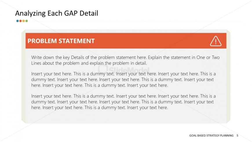 Gap Analysis Problem Statement Template 