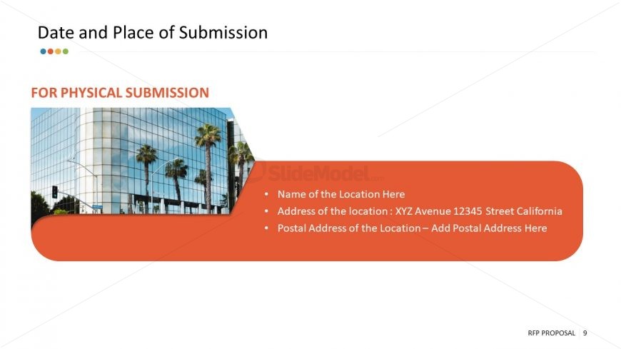 PowerPoint Date and Place of RFP Submission 
