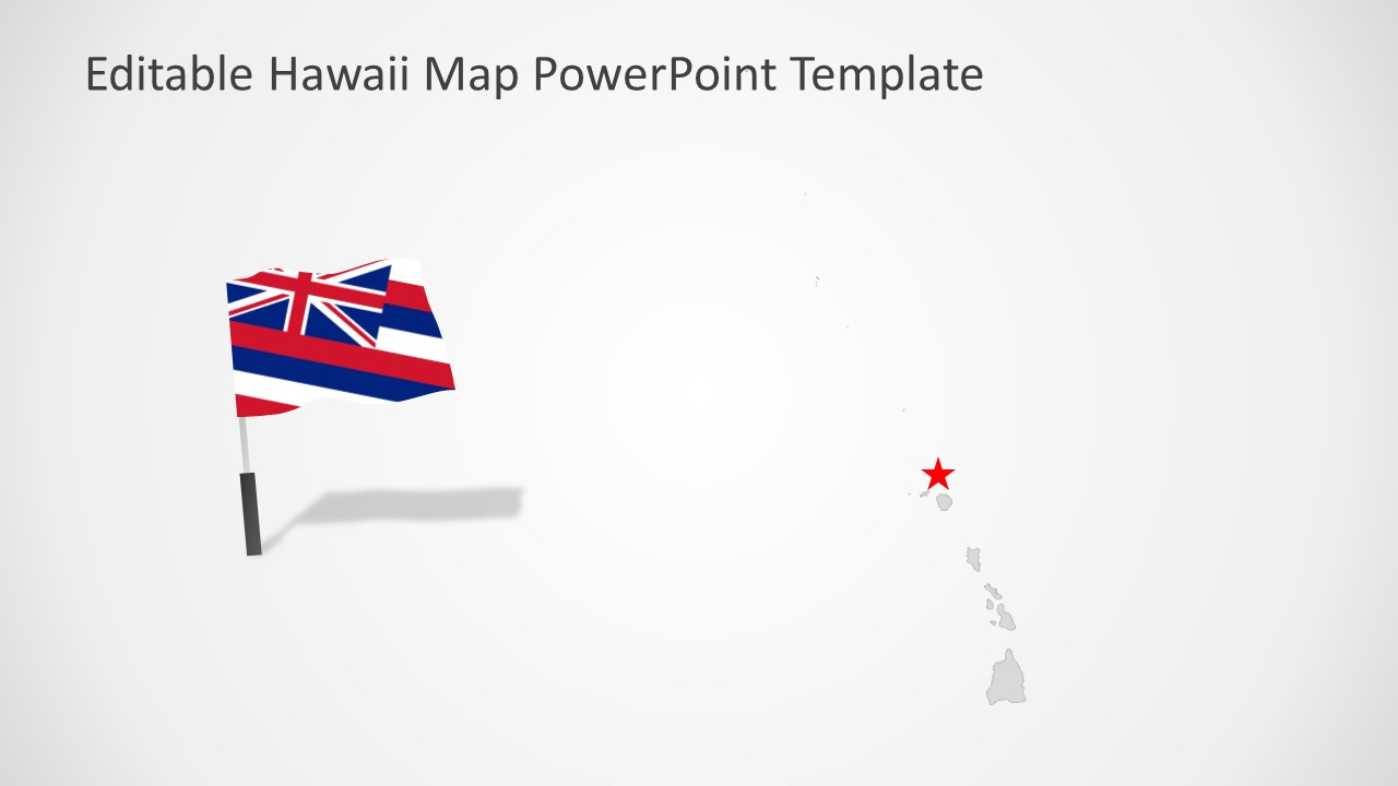 Islands and Maps of Hawaii Templates 