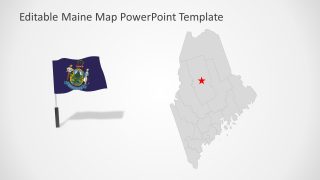Maine PowerPoint Map Templates 