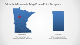 PowerPoint Editable Maps of Minnesota 