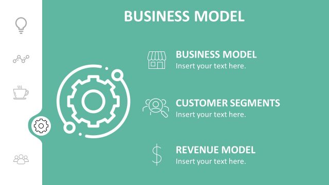 Elevator Pitch Business Model Tab PowerPoint