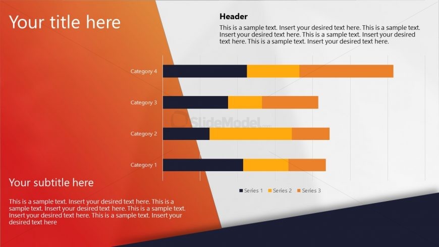 Presentation of Data Drive Stacked Bar Charts