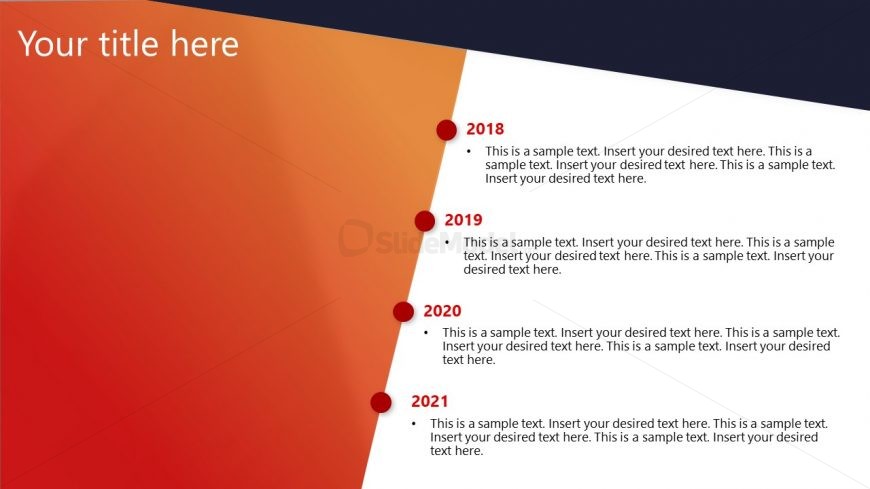 Timeline Templates for Corporate Planning PPT