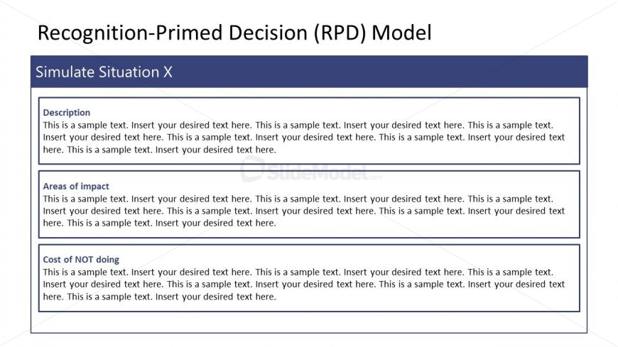 Recognition Primed Decision Variations Simulations Template 