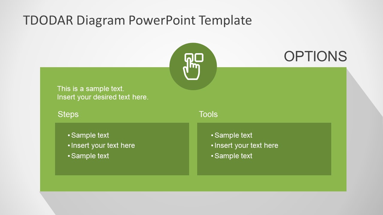 PowerPoint Templates for TDODAR Diagram Option 