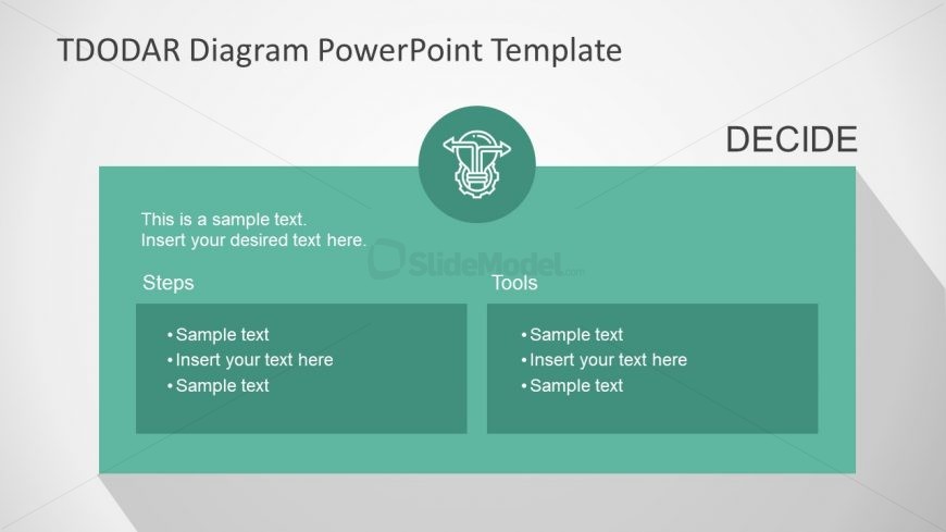 PowerPoint Templates for TDODAR Diagram Decide