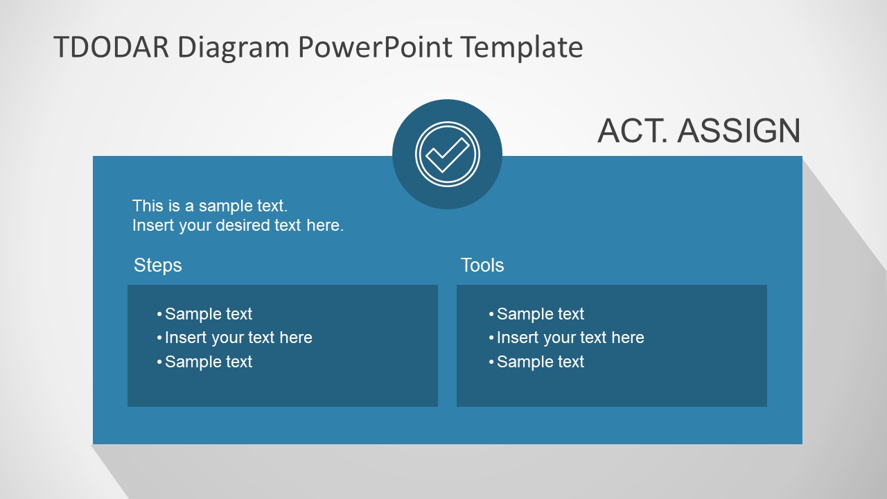 PowerPoint Templates for TDODAR Diagram Assign 