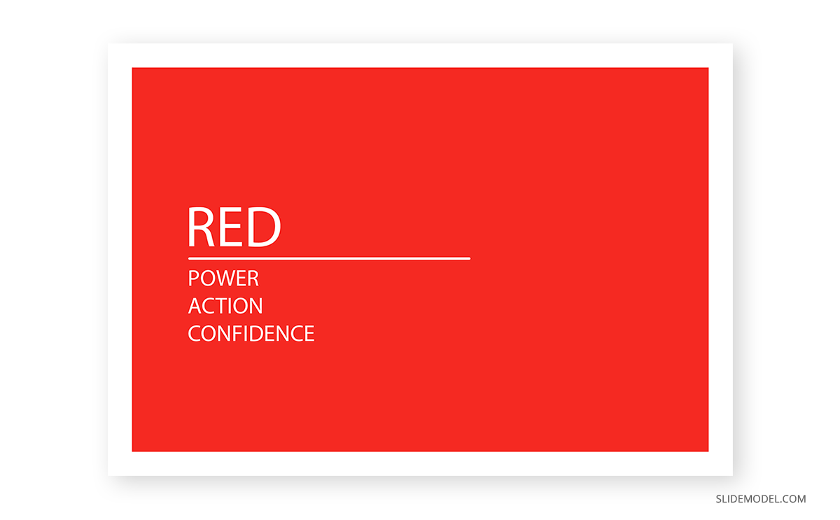 red color psychology