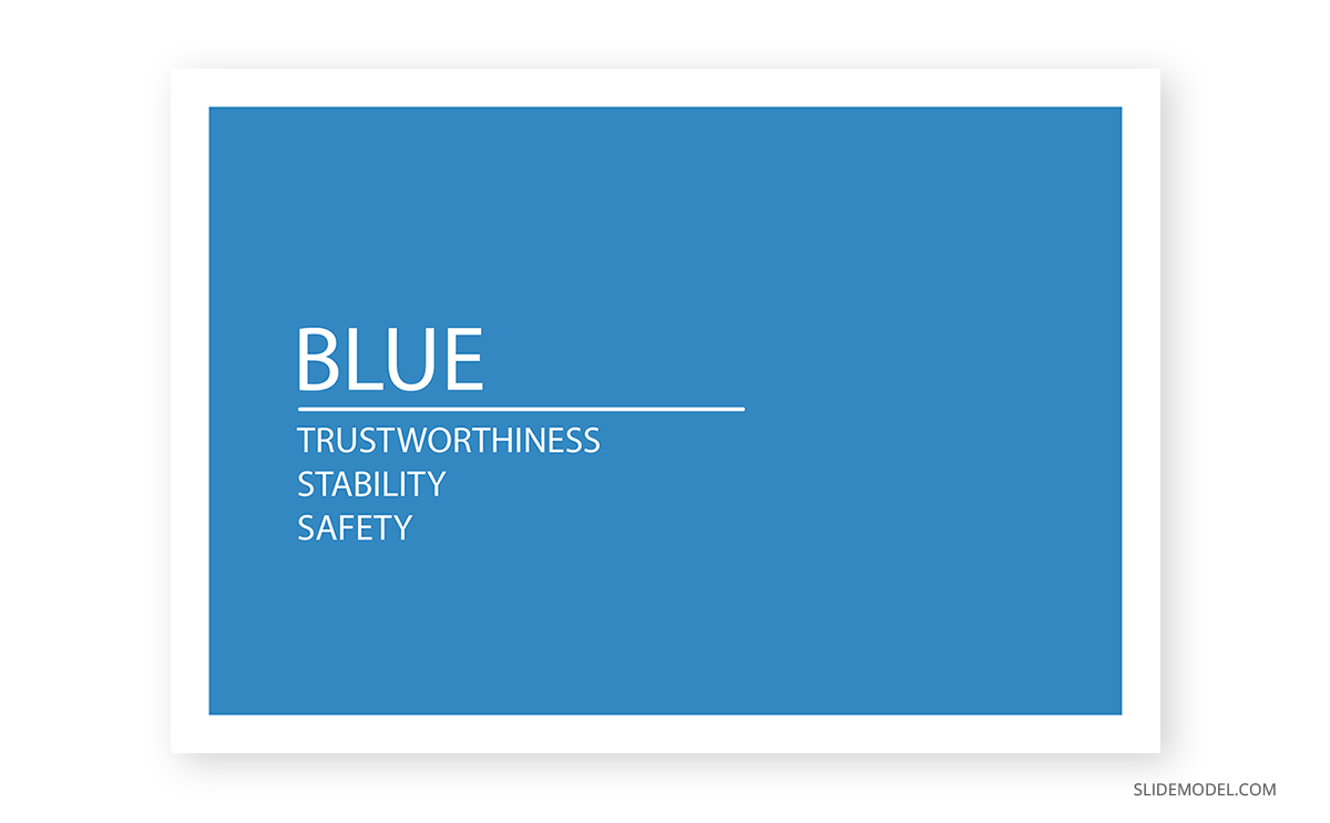 blue color psychology