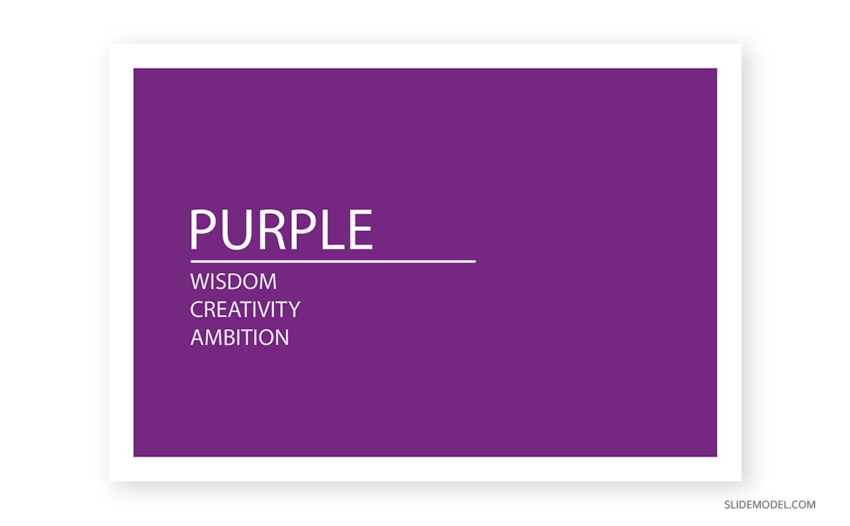 purple color psychology