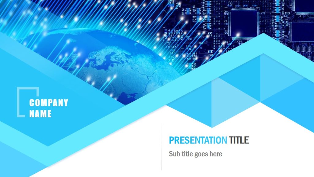 Business Technology PowerPoint Template - SlideModel