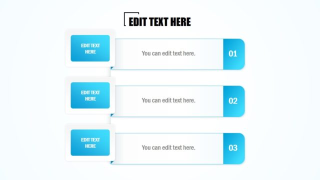 Three Stages of Business PowerPoint