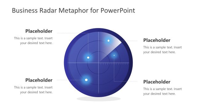 Business Radar PowerPoint Template