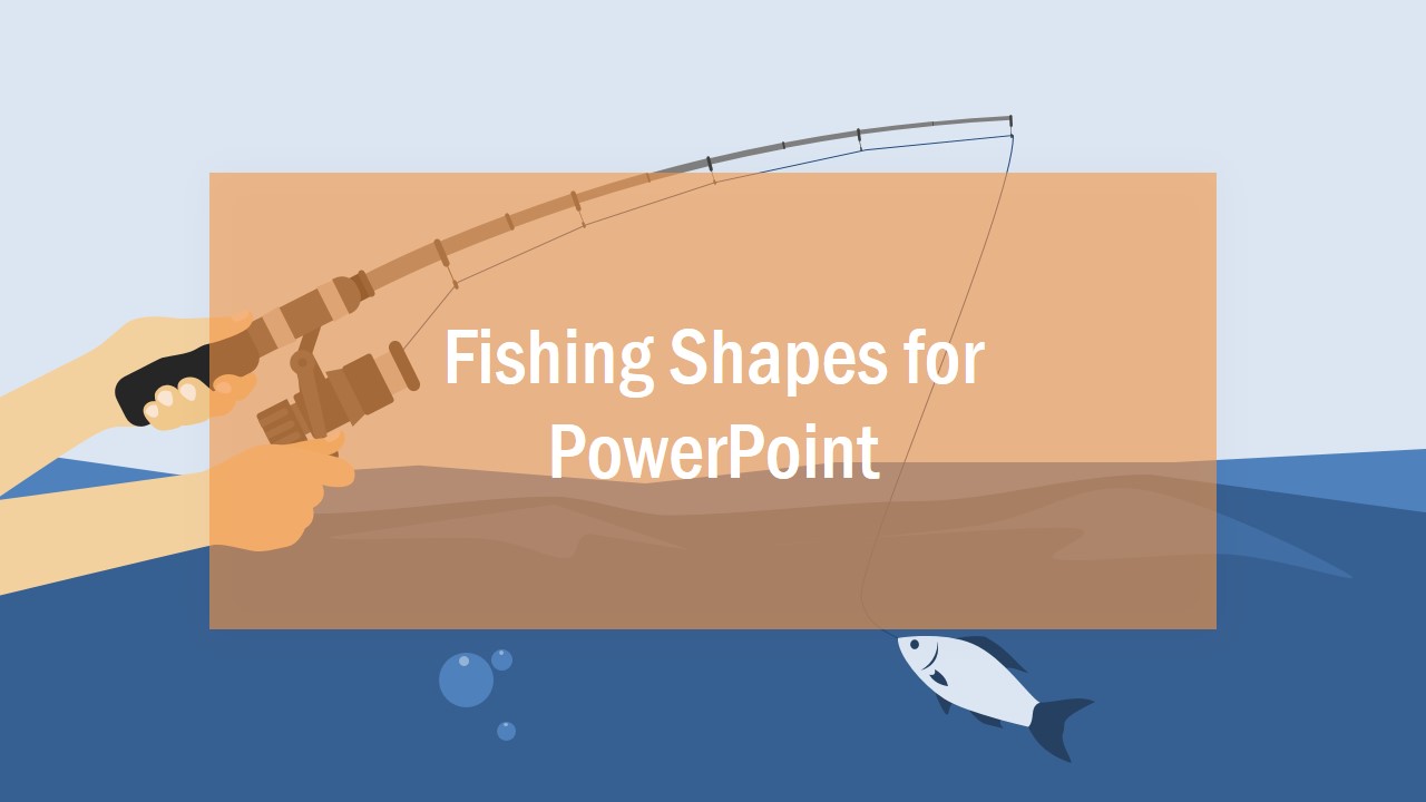 Fishing Rod PowerPoint Template