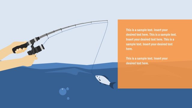 Slide of Fishing Rod Metaphor PPT