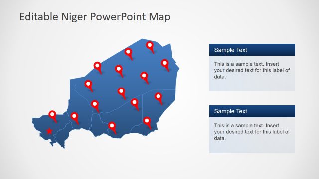 Niger PowerPoint Map Template