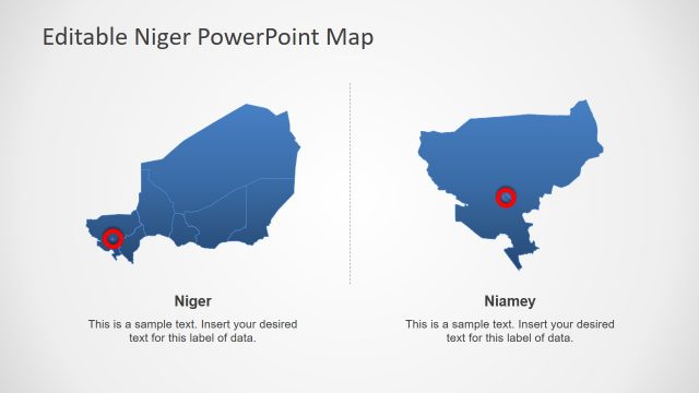 Niger and Niamey Map Presentation