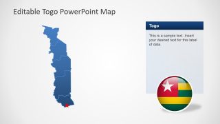 PPT Map of Togo