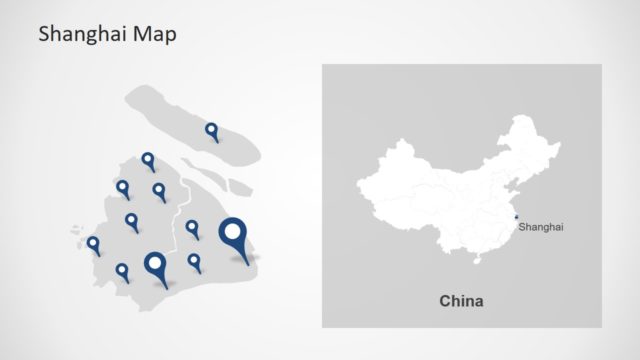 Shanghai PowerPoint Map Template