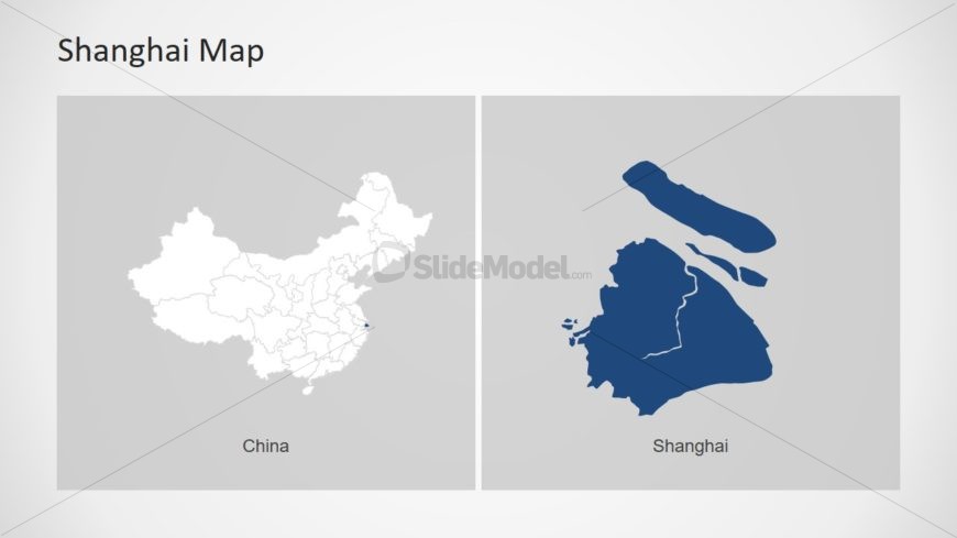 China Editable Map PowerPoint 