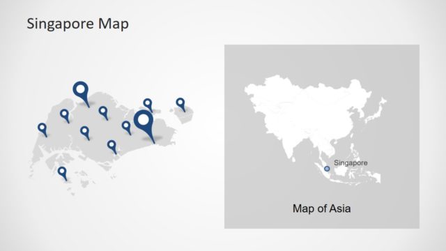 Editable Map Location Pins Template