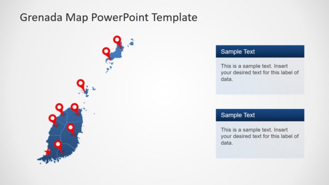 Editable Location Geographic Pan PPT