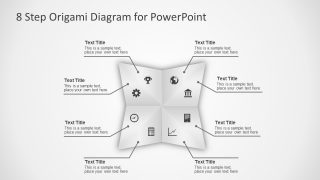 8 Steps Flat PowerPoint Diagram