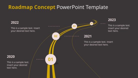 Roadmap Concept Timeline Template