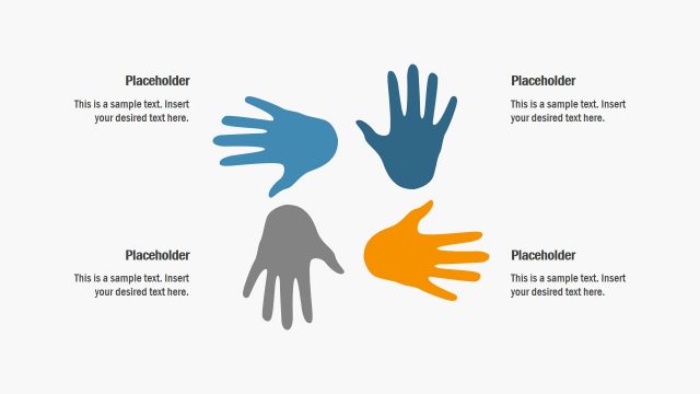 PPT 4 Steps Hand Shapes