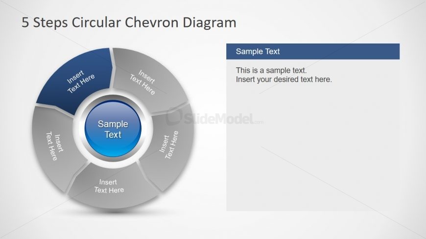 Flat Chevron Diagram Template