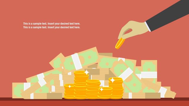 Slide of Money Clipart Shapes