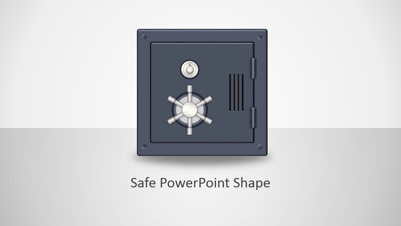 Animated Safe Clipart Illustration for PowerPoint