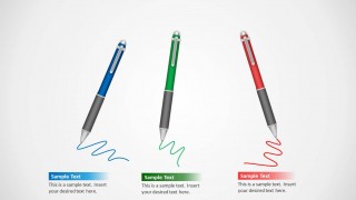 Color Pen PowerPoint Template