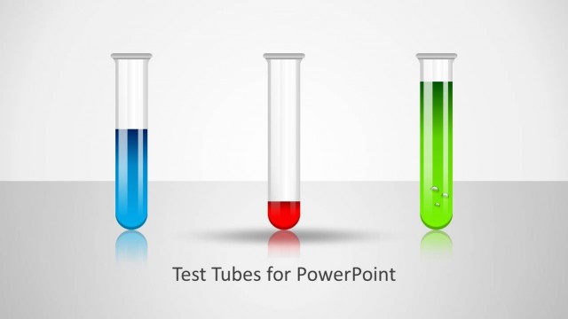 Test Tubes Shape for PowerPoint