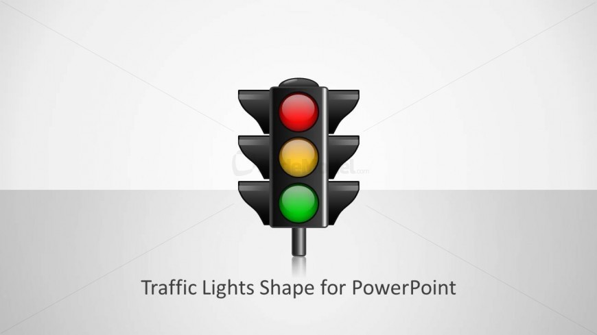 Traffic Lights Shape for PowerPoint