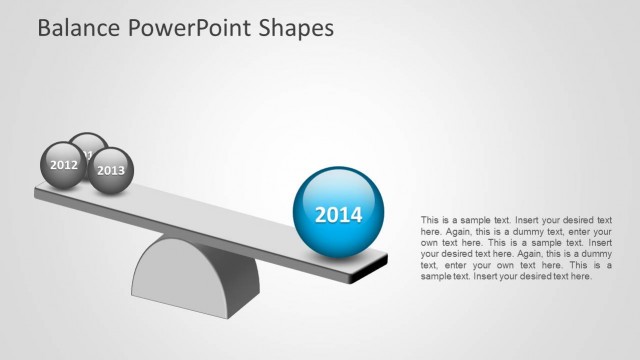 Balance PowerPoint Shape