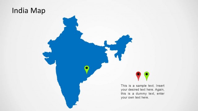 India Map for PowerPoint