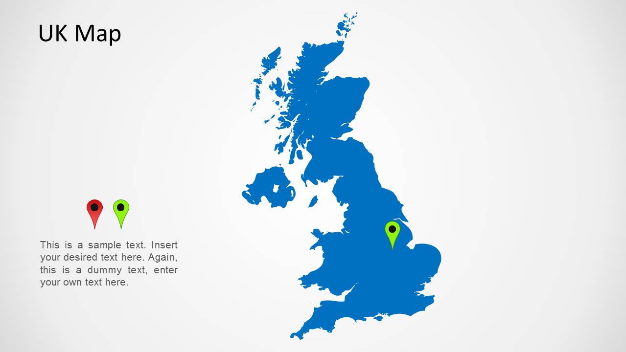 Bạn đang tìm kiếm bản đồ Vương quốc Anh cho PowerPoint (UK Map for PowerPoint) để sử dụng trong kinh doanh hay giáo dục? Đừng lo, chúng tôi có một mẫu bản đồ đẹp mắt, chất lượng cao và dễ dàng chỉnh sửa giúp bạn trình bày rõ ràng hơn. Với mẫu này, bạn sẽ có cơ hội thể hiện độ chuyên nghiệp của mình trong các phần thuyết trình của mình.