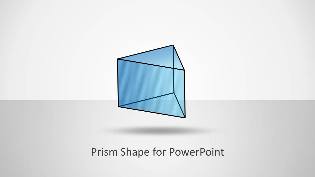 Prism Shape Design for PowerPoint