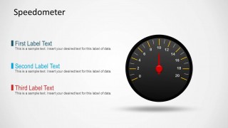 Speedometer Shape for PowerPoint