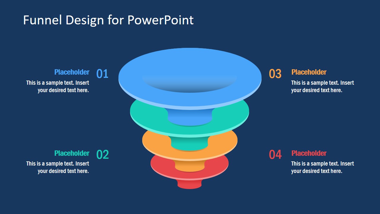 Business Funnel PowerPoint Slide