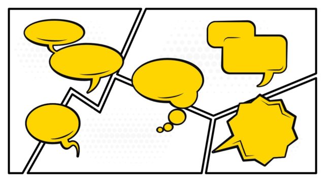 Speech Bubble PowerPoint Template