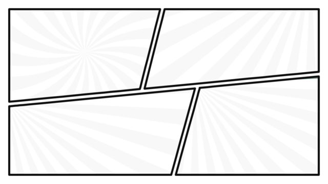 Presentation of Comic Contents Slide