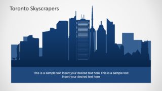 Silhouette Shapes for Toronto Skyline