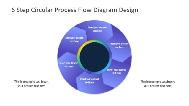 6 Step Circular Process Flow