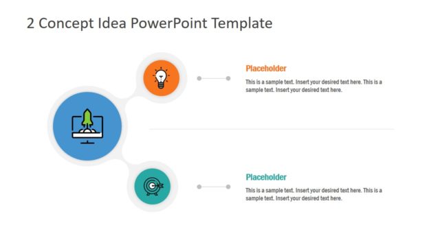2 Concept Idea PowerPoint Template